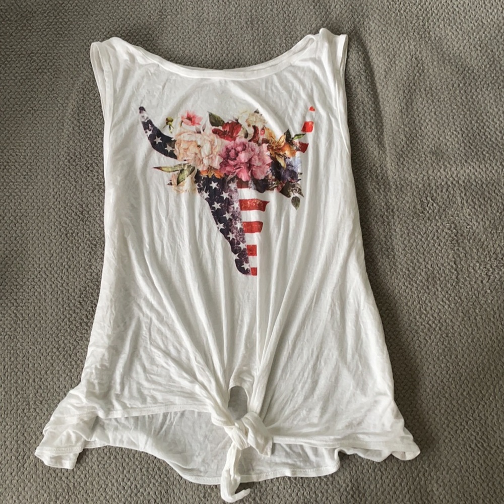 Southwestern Patriotic muscle tshirt
